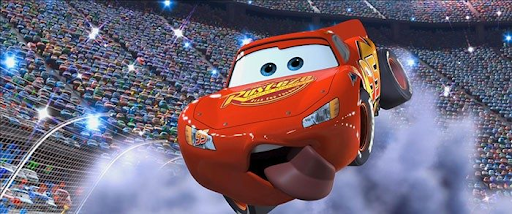 Lightning McQueen from the movie Cars
