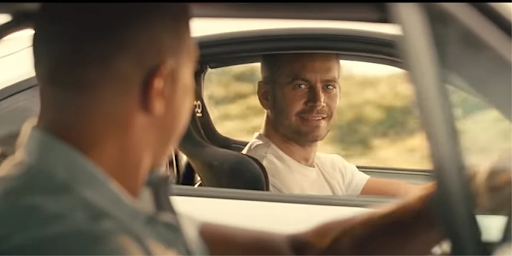 Vin Diesel and Paul Walker in Furious 7