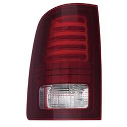 A brand new driver-side LED taillight that fits a Dodge Ram.